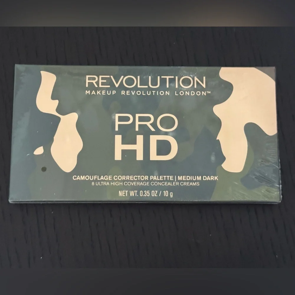 NEW Makeup Revolution Pro HD Camouflage Corrector Palette – Medium Dark